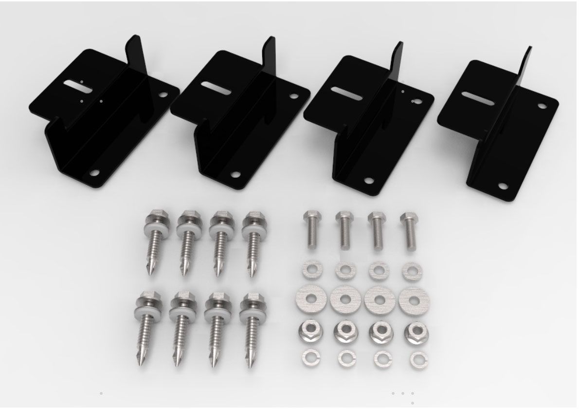 EcoFlow Rigid Solar Panel Mounting Feet
