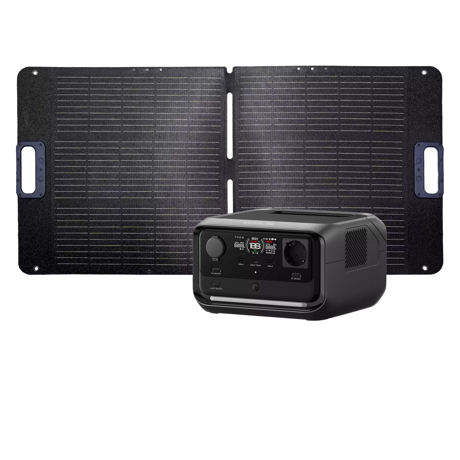 EcoFlow River 3 Plus + Woima 100W
