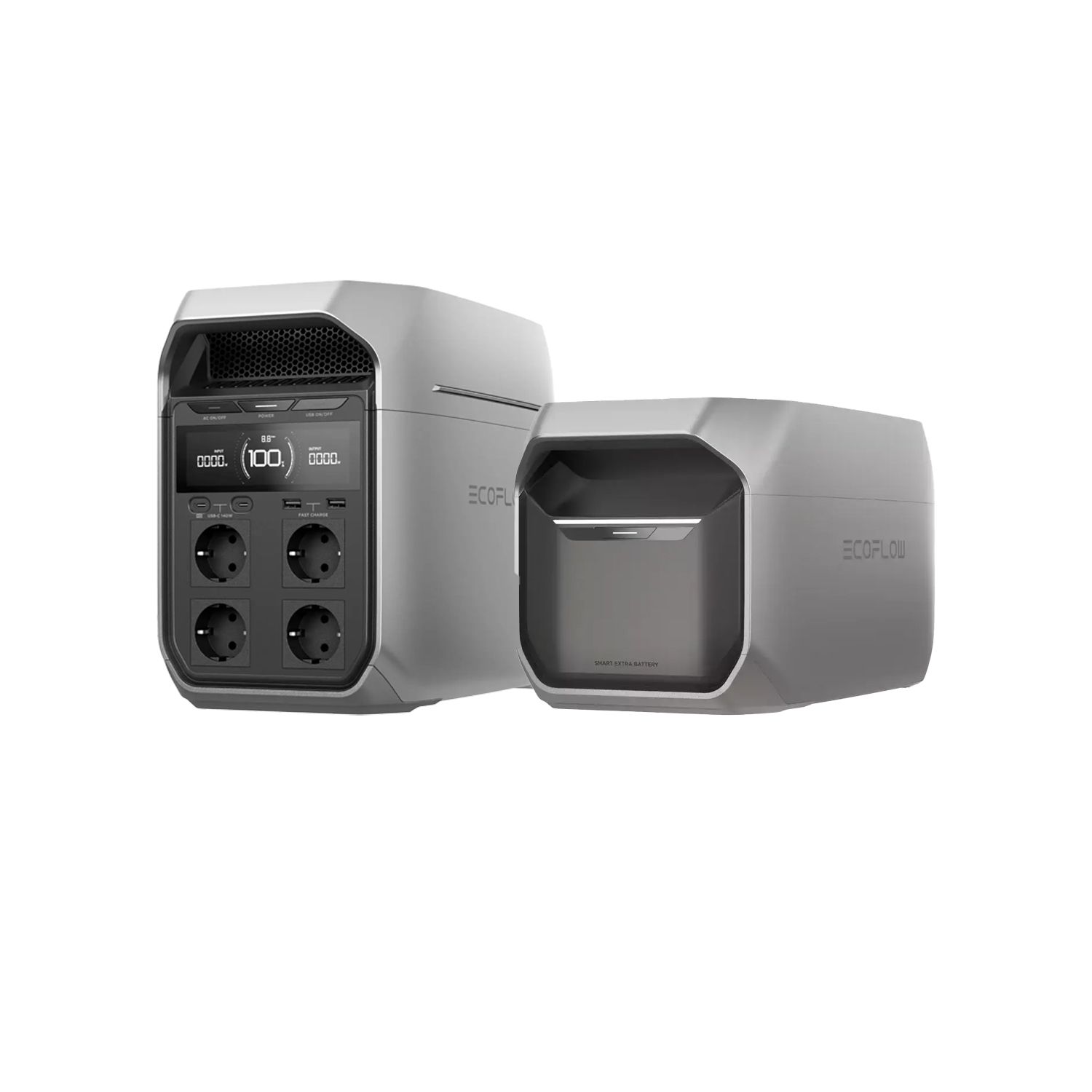 EcoFlow Delta 3 Plus + Lisäakku