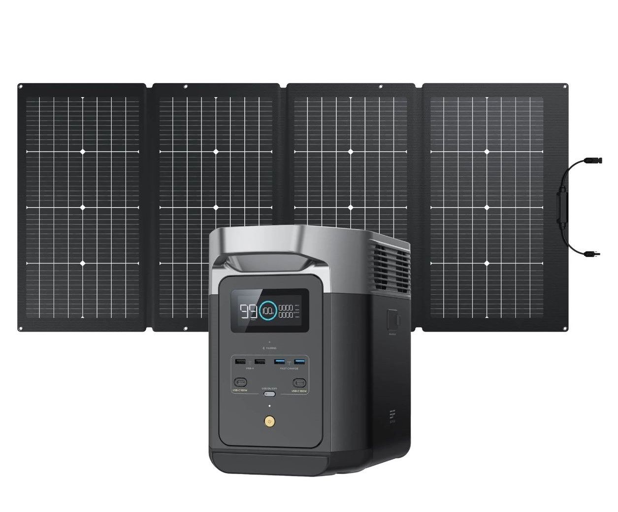 EcoFlow DELTA 2 + 1x 220W Paneeli