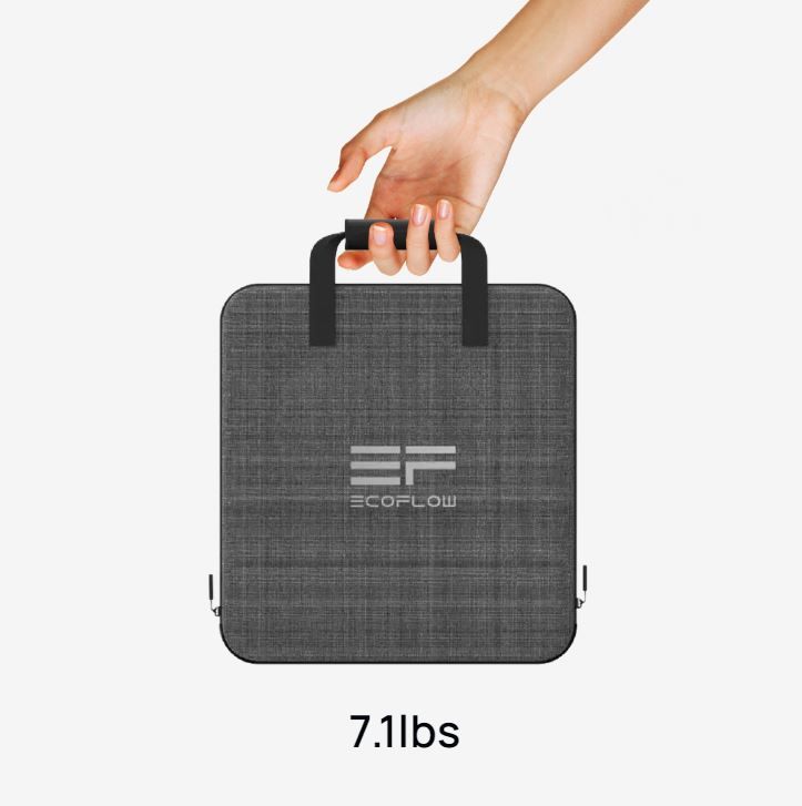 EcoFlow 60W taitettava aurinkopaneeli