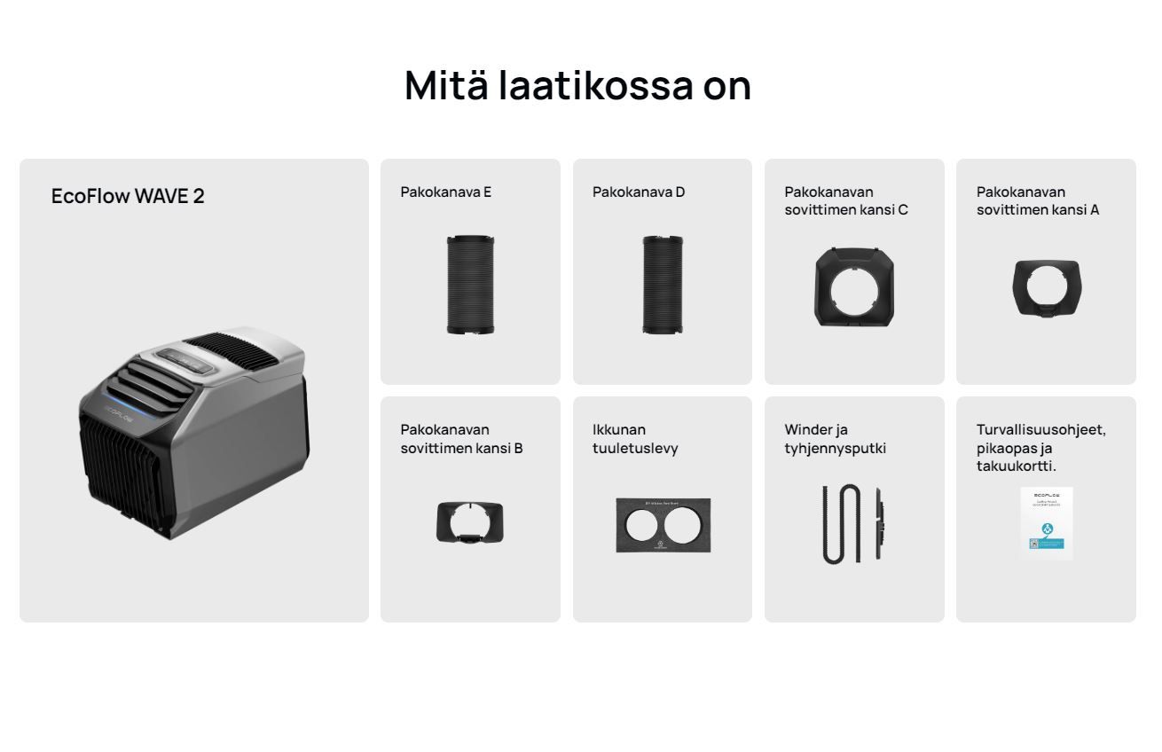 EcoFlow Wave 2 ilmastointilaite