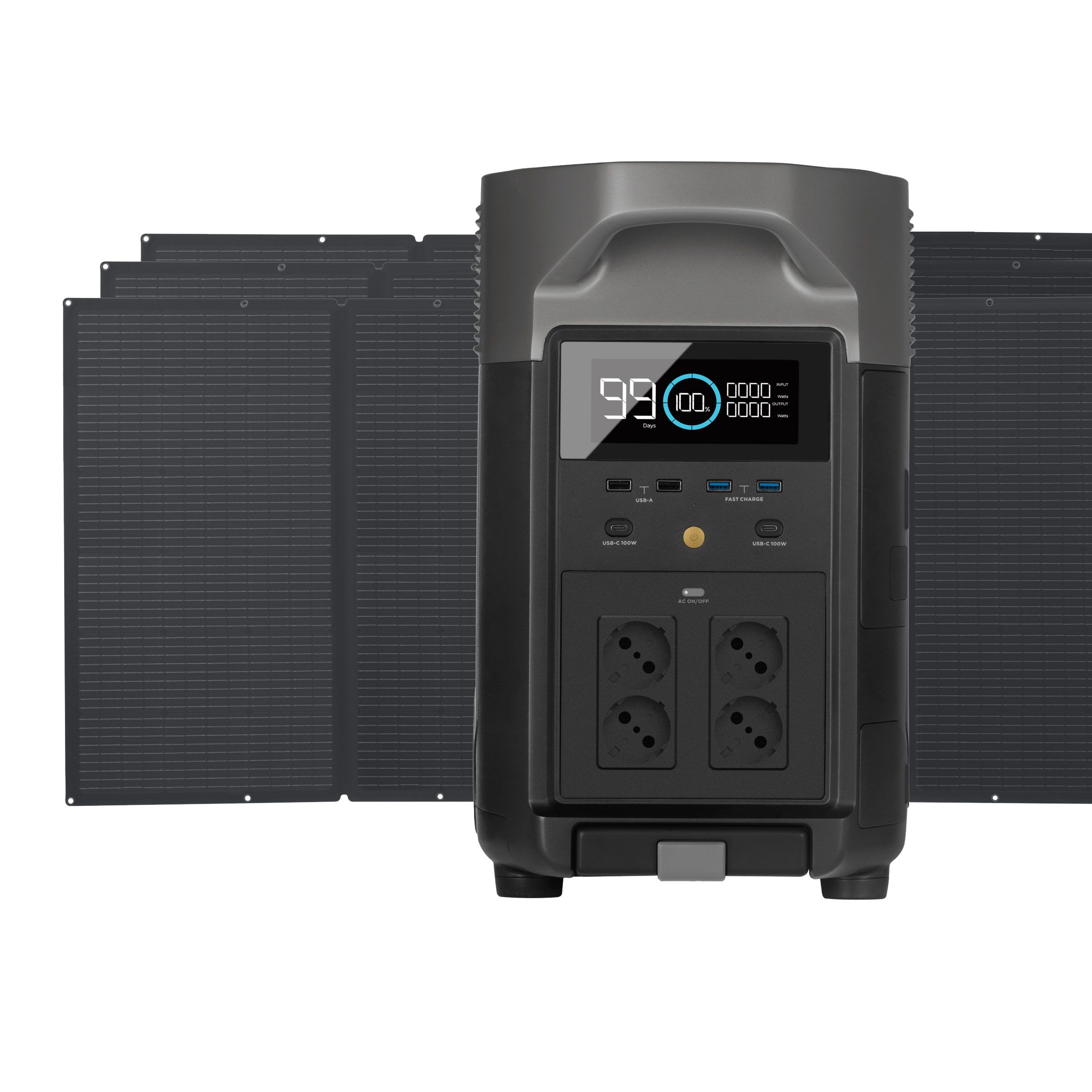 EcoFlow DELTA Pro + 3x 400W PSP