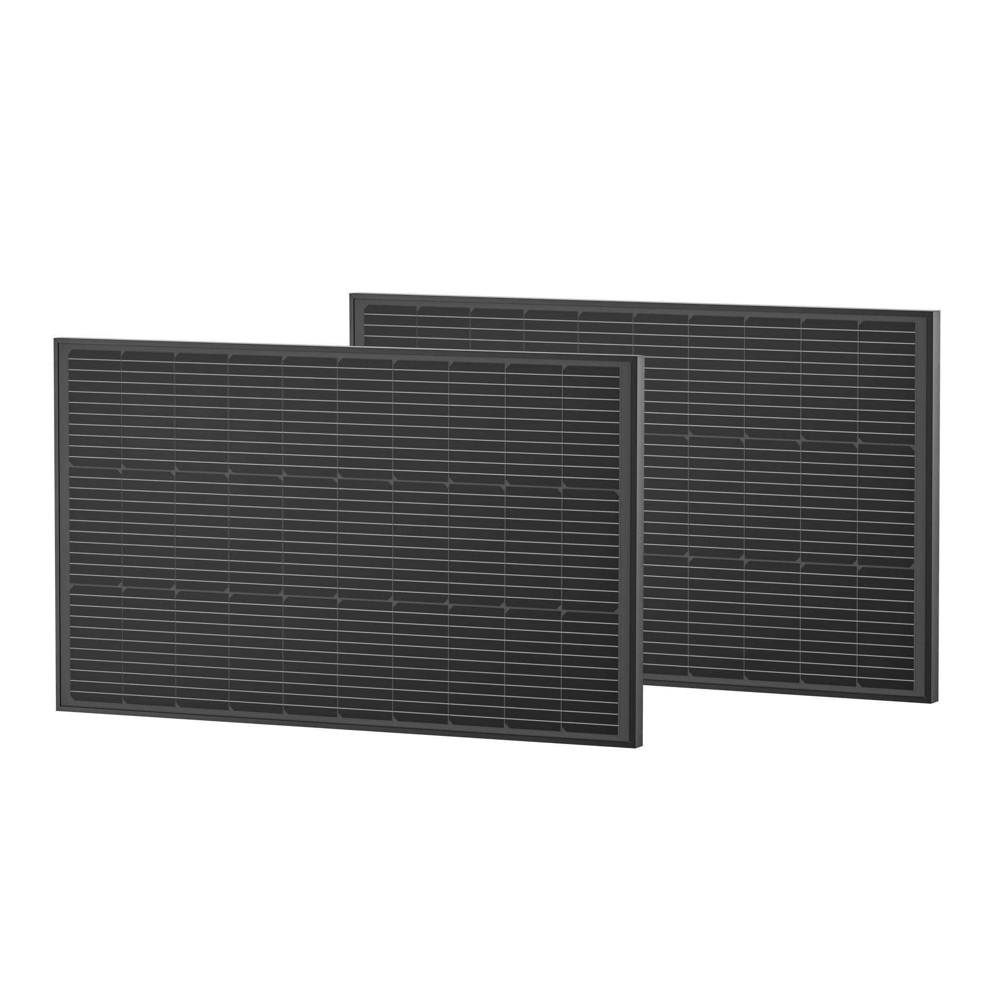 EcoFlow 2x 100W Aurinkopaneeli