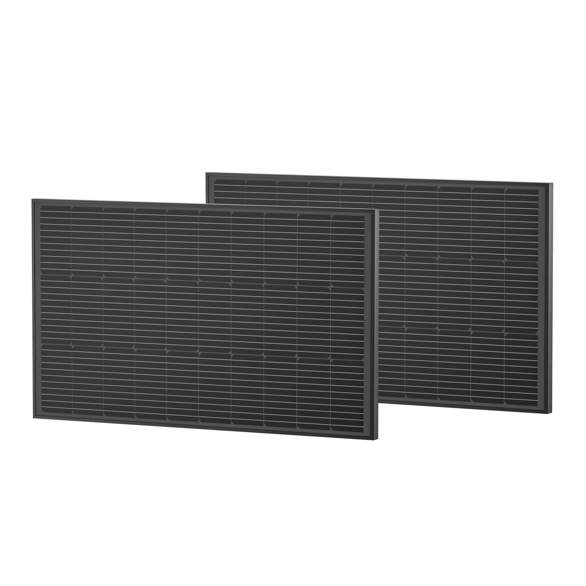 EcoFlow 2x 100W Aurinkopaneelipaketti