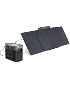 EcoFlow DELTA 2 + 400W taitettava aurinkopaneeli