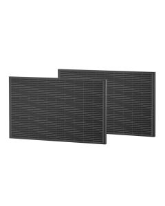 EcoFlow 2x 100W Aurinkopaneelipaketti